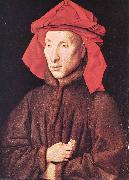 Portrait of Giovanni Arnolfini  s, EYCK, Jan van